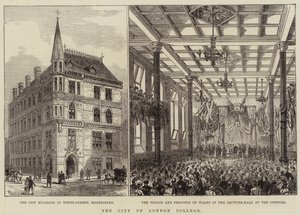 De City of London College door Frank Watkins